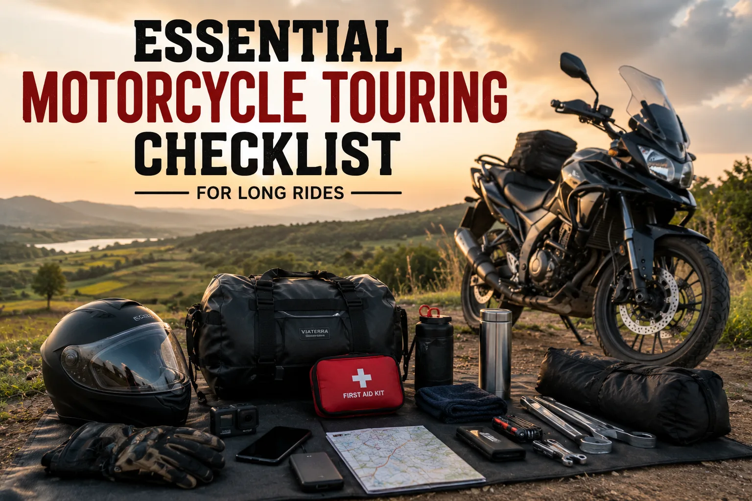 Essential Motorcycle Touring Checklist for Long Rides